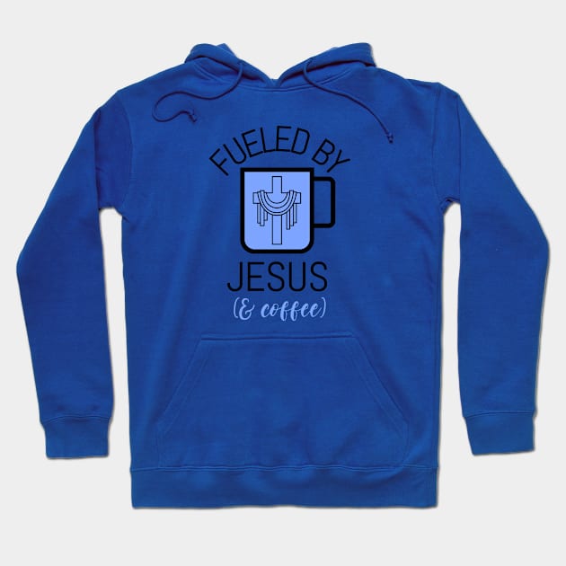 Jesus & Coffee Christian Hoodie by Crosswalk Clothing